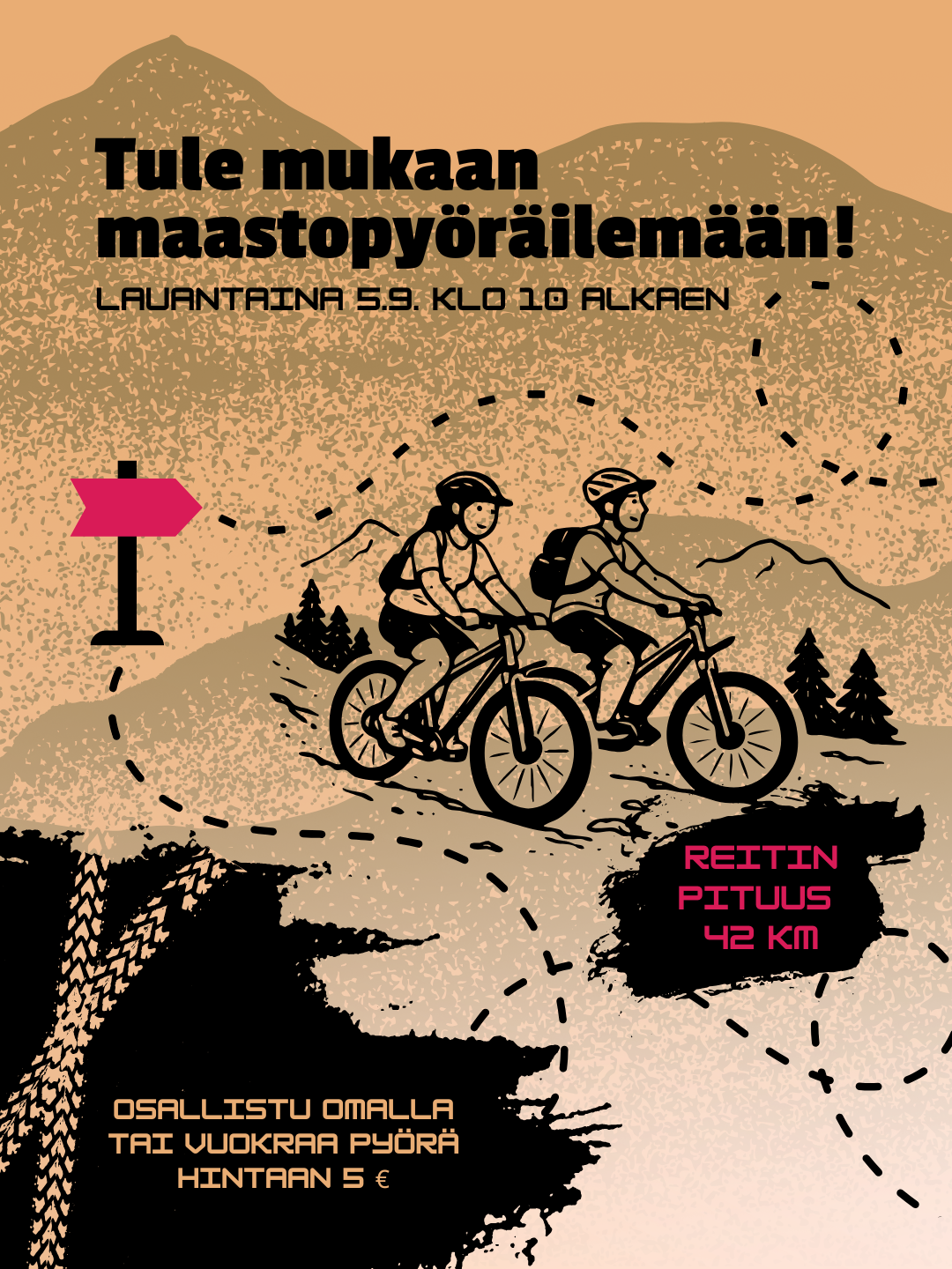 Tule mukaan maastopyöräilemään!
